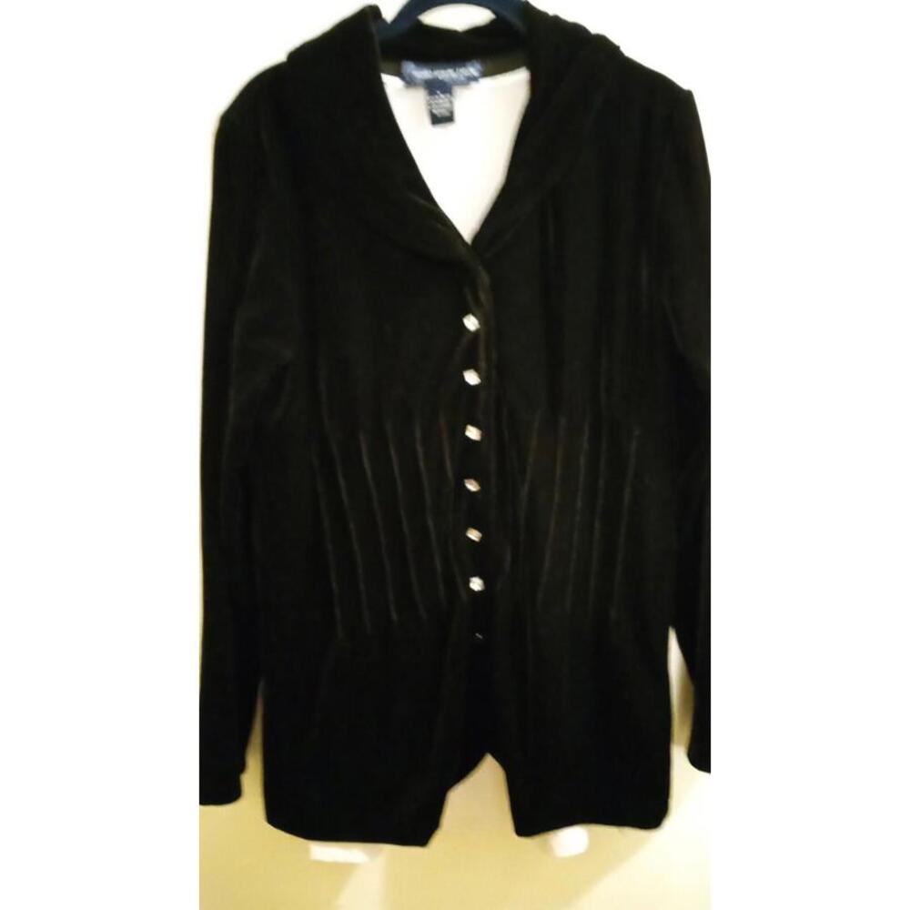 Susan Graver Size Small Equestrian Show Jacket, Velvet, Brand New No Tags